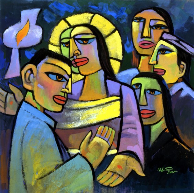 Art_James He Qi_The Doubt of St.Thomas_large